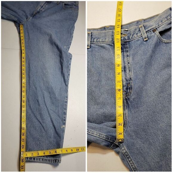 Levi's 550 Vintage Y2K Women's Plus Size 18 Relaxed Fit Tapered Leg Light Wash - Picture 9 of 13